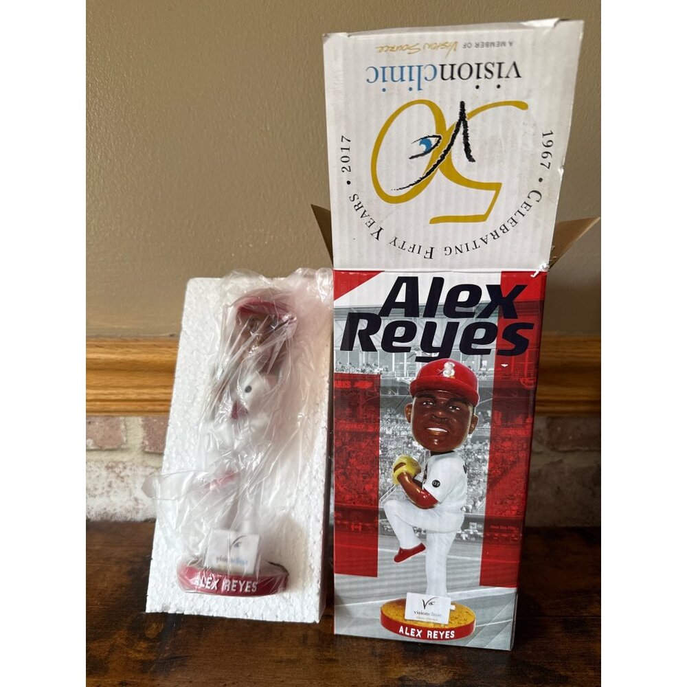 Alex Reyes Bobblehead Springfield Cardinals No. 7 Pitching Prospect 2017 Boxed